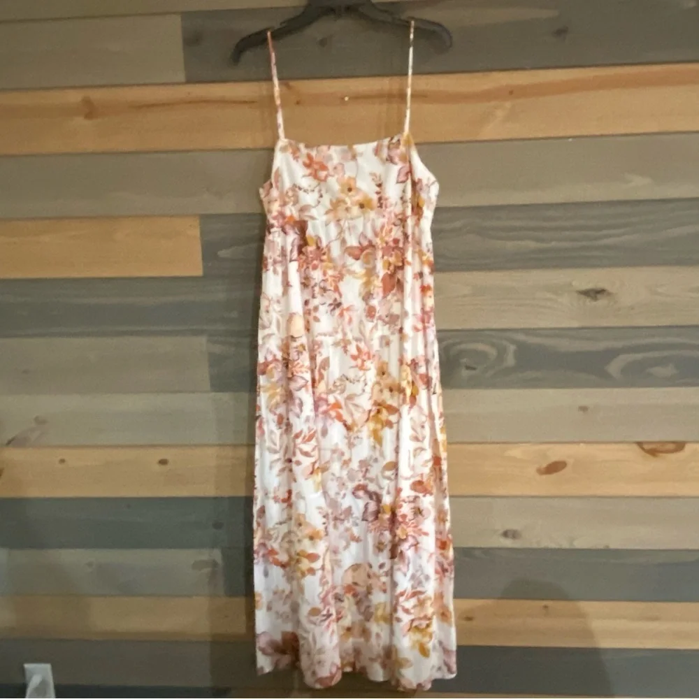 NWT Bardot Floral A Line Tiered Maxi Dress reg $159 size 10 - Picture 6 of 12